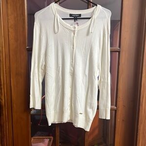 Ellen‎ Tracy Cream Cardigan